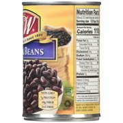 S&W Black Beans 15 oz. Can
