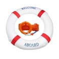 thumbnail image 1 of Dvkptbk 20 Inch/50Cm Pool Safety Throw Ring Life Preserver Ring Buoy, Swimming Swim Foam Ring Pool Buoy Pool Rings Life Preserver Ring for Pool with 98.7Ft Water Floating Lifesaving Rope, 1 of 1