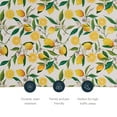 thumbnail image 6 of Linon Home Decor Washable Sumner Area Rug or Runner Collection, Ivory and Yellow, 5' x 7', 6 of 13