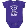thumbnail image 3 of Inktastic Handpicked for Earth by My Great Grandma in Heaven Boys or Girls Baby Bodysuit, 3 of 5