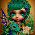 thumbnail image 1 of Pintura de diamante 5D DIY Kit de taladro en forma especial parcial Elf Girl Decor (K206) Hugtrwg Para estrenar, 1 of 9