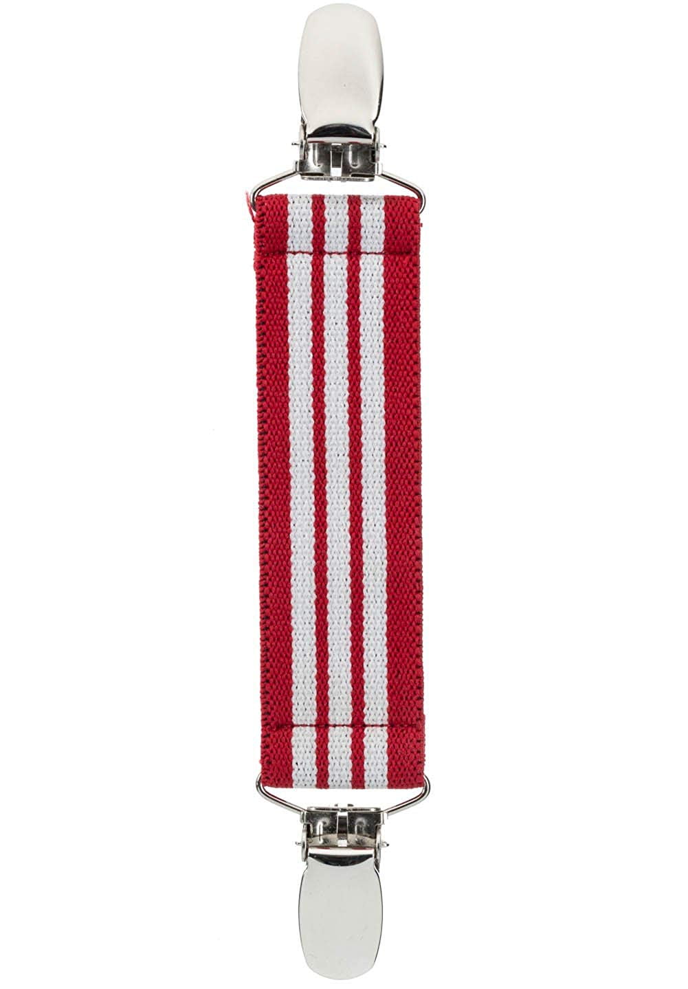 Elastic Scarf and Hat Clips Attacher with Extra Heavy Clips (24 Colors