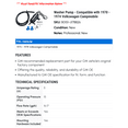 thumbnail image 2 of Washer Pump - Compatible with 1970 - 1974 Volkswagen Campmobile - AC Delco, 2 of 2