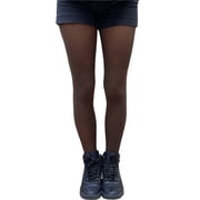 Brown Opaque Full Footed Tights, Pantyhose for Women