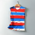 thumbnail image 4 of NSLGXD Plus Size Womens Striped Tank Tops Casual Round Neck Sleeveless Shirts Loose Lightweight Casual Summer Top S-5XL, 4 of 6