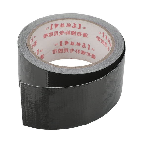 Unique Bargains Truck RV Car Tape 1.97"x24.61ft Self-Adhesive Fiberglass Leak-Proof Tent Awning Tape Tarpaulin Black