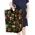 thumbnail image 4 of Yayeee Freestanding Laundry Hamper with Handle Collapsible Large Storage Basket for Clothes, Various Mushrooms Pattern, 4 of 7