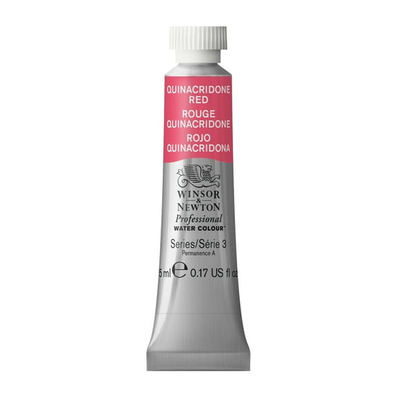 Winsor & Newton Professional Watercolor, 5ml, Quinacridone Red