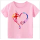 thumbnail image 3 of Dance Heart Kids T Shirt Dance Taekwondo Girls Printed Summer Sports T-shirt for Kids Aliexpress Uk Stranger Things Tops Tee, 3 of 5