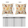 thumbnail image 2 of Yiaed Summer Travel Print Pillow Covers Super Soft Decorative Square Throw Pillow Covers Case Cushion Covers for Sofa Couch Bedroom Car Decor（No pillow core）-12"x12", 2 of 7