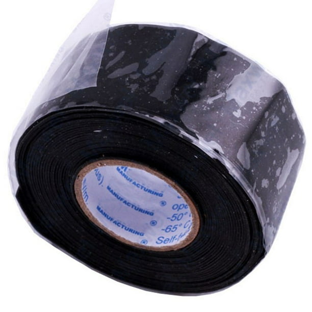 Marainbow Black Rescue Tape repair bonding, Original Silicone Self