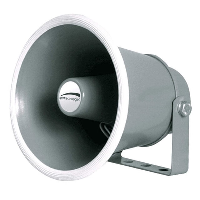 Bocina de suministro de seguridad resistente a la intemperie Speco Technologies de 15 cm