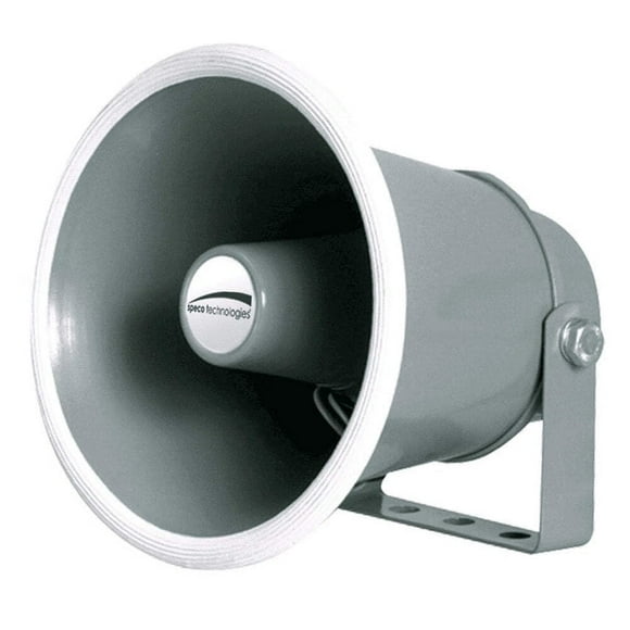 Bocina de suministro de seguridad resistente a la intemperie Speco Technologies de 15 cm