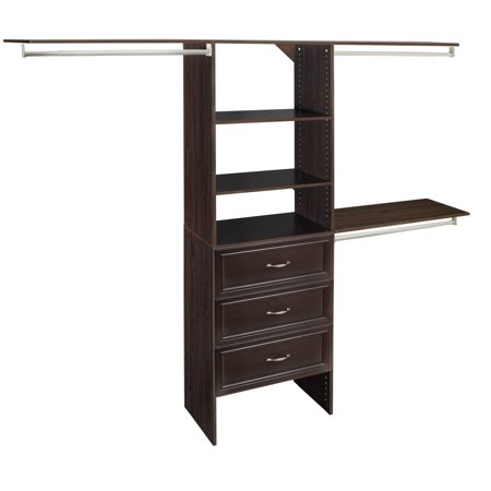 Closetmaid Ss25 Cos3dr Suitesymphony 7 To 10 Foot Wide Closet