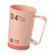 thumbnail image 1 of Vaso de almacenamiento para enjuague bucal, taza para beber, taza con asas, vaso de baño Rosa, 1 of 9