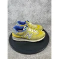 thumbnail image 1 of New Balance Shoes Mens Size 10 D 574 V1 Athletic Sneaker Yellow Suede, 1 of 6