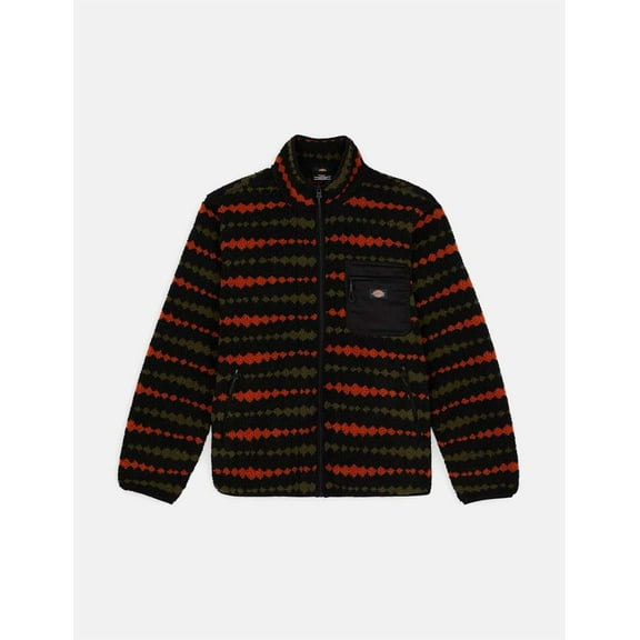 Dickies Unisex Adult Falkville Fleece Sherpa Jacket - Black - ( X-Small)