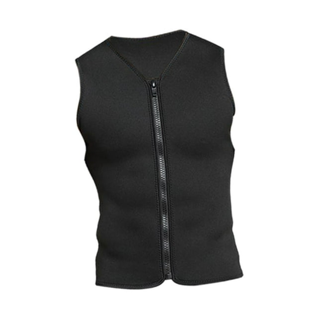 Chaqueta De Hombre De 3 Mm, Traje De Baño, Traje De Baño, Natación, Negro, Esnórquel, Surf, Secado Rápido, M Sunnimix chaqueta de neopreno