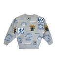 thumbnail image 3 of Girls Youth Gameday Couture  Heather Gray Kentucky Wildcats Always On Repeat Pullover Sweatshirt, 3 of 3