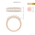 thumbnail image 6 of ANGARA Seed Freshwater Cultured Pearl and Diamond Ring in 14K Rose Gold for Women | June Birthstone, Birthday, Anniversary, Jewelry Gift for Women | Pearl Ring, 6 of 10