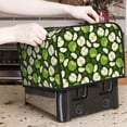 thumbnail image 7 of Pofeuu Green Fruit Print Toaster Cover 4 Slice, Bread Dust Cover & Fingerprint Protection, Kitchen Small Appliance Covers(Toaster Cover), 7 of 7