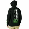 thumbnail image 2 of Fox Racing Kawasaki Hoodie à Fermeture Éclair pour Hommes Noir Manches Longues Petit S, 2 of 2