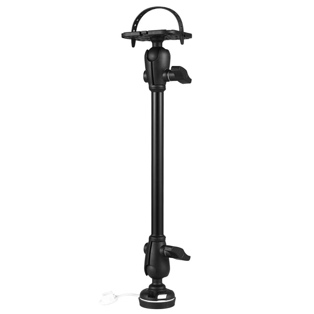 yeacher Support de Kayak Réglable GP25/GP40 avec Base Carrée, Alliage de Nylon et d'Aluminium, Léger et Durable, Inclut Siège d'Installation et Vis