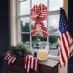 thumbnail image 1 of Independence Day Bowknot Day Door Hanging Bowknot Decoration Festival Celebration, 1 of 6