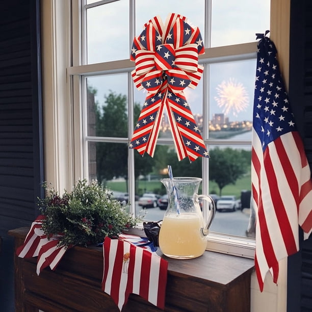 Independence Day Bowknot Day Door Hanging Bowknot Decoration Festival Celebration