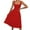 Red, variant on Prolriy Spring Summer Dresses for Women 2025 Casual Dress for Women Square Neck Spaghetti Strap Solid Sleeveless Summer Loose Dress Sundresses for Women, Womens Dresses Red L