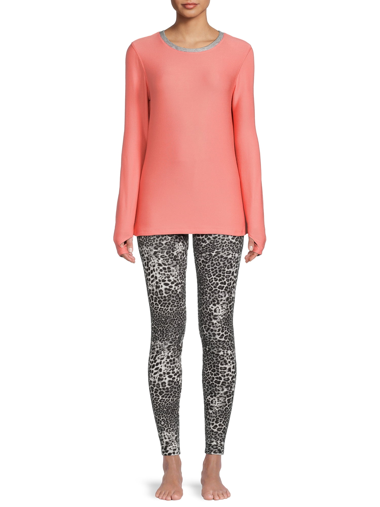 ClimateRight by Cuddl Duds Women's and Women's Plus Size Jersey Thermal