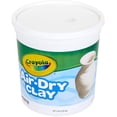 thumbnail image 2 of Crayola Air Dry Clay, arcilla de modelado blanco natural, cu Crayola Crayola, 2 of 2