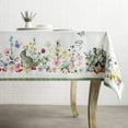 thumbnail image 4 of Maison d' Hermine Printemps 100% Cotton Tablecloth for Kitchen Dining | Tabletop | Decoration | Parties | Weddings | Spring/Summer (Rectangle, 54 Inch by 72 Inch)., 4 of 5