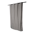 thumbnail image 3 of cortina de jacquard con arillos poliéster gris claro 210 x 140 cm, 3 of 5
