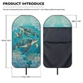 thumbnail image 5 of Bulopur Sea Turtle Front Car Seat Towel Universal Sweat Carseat Protector for Beach Breathable Athletic Towel for Summer Car Decor Fit SUV Sedan Truck, 5 of 8