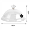thumbnail image 3 of Campana Ahumada de Cocina Molecular, Tapa de Alimenticio, Cubierta Tipo para Accesorio de Ahumador, Infusor de Humo, Cubierta para Bistec y Pastel B, 3 of 8