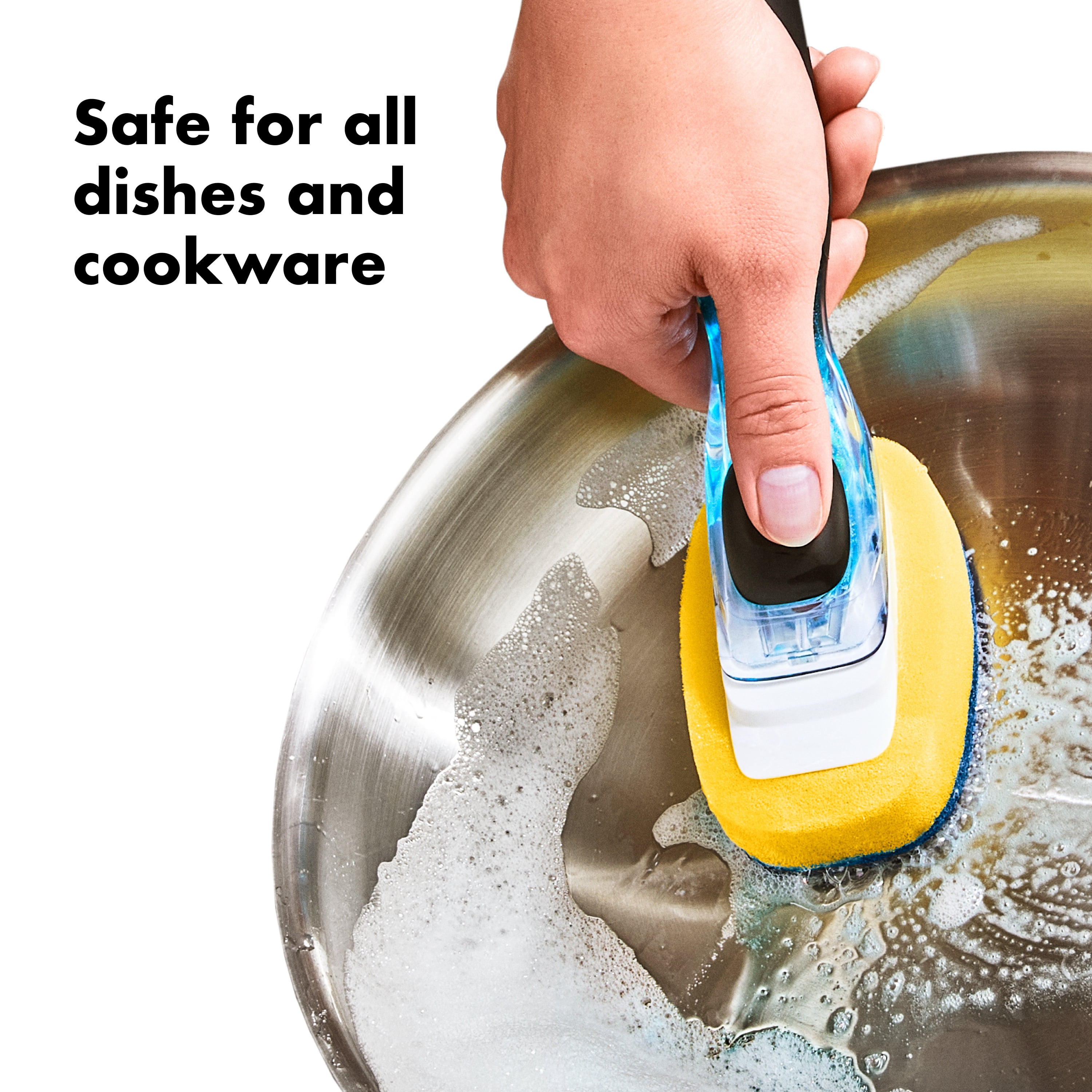 OXO SoftWorks Soap Dispensing Dish Scrub Refill, 2 Pack