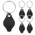 thumbnail image 2 of Miangastore 5 PCS LED Light Keychain Mini Flashlight Ultra Ring Light Torch, 2 of 4
