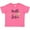 Hot Pink, variant on Inktastic Middle Sister Dots and Arrow Girls Baby T-Shirt