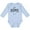 AE-Light Blue, variant on Inktastic It's Home- Alabama State Outline DIstressed Text Boys or Girls Long Sleeve Baby Bodysuit