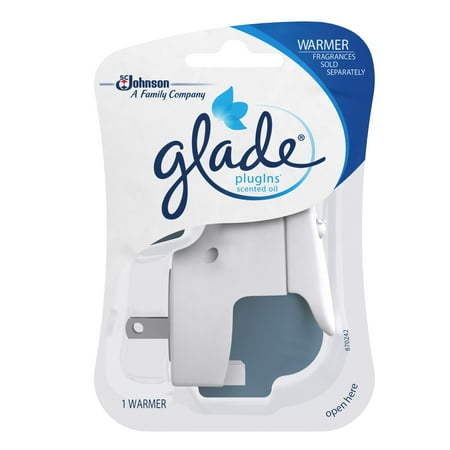 Fragrance Refill Glade PlugIns Scented Oil Warmer, Holds Essential Oil Infused Wall Plug In Refill, Up to 50 Days of Continuous Fragrance ()