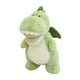 thumbnail image 2 of Lindos juguetes de peluche de dinosaurio, almohadas de peluche, muñeco de peluche suave para sala de estar y dormitorio. Verde 25cm, 2 of 7