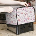 thumbnail image 7 of Pofeuu Retro Floral Print Toaster Cover 4 Slice, Bread Dust Cover & Fingerprint Protection, Kitchen Small Appliance Covers(Toaster Cover), 7 of 7