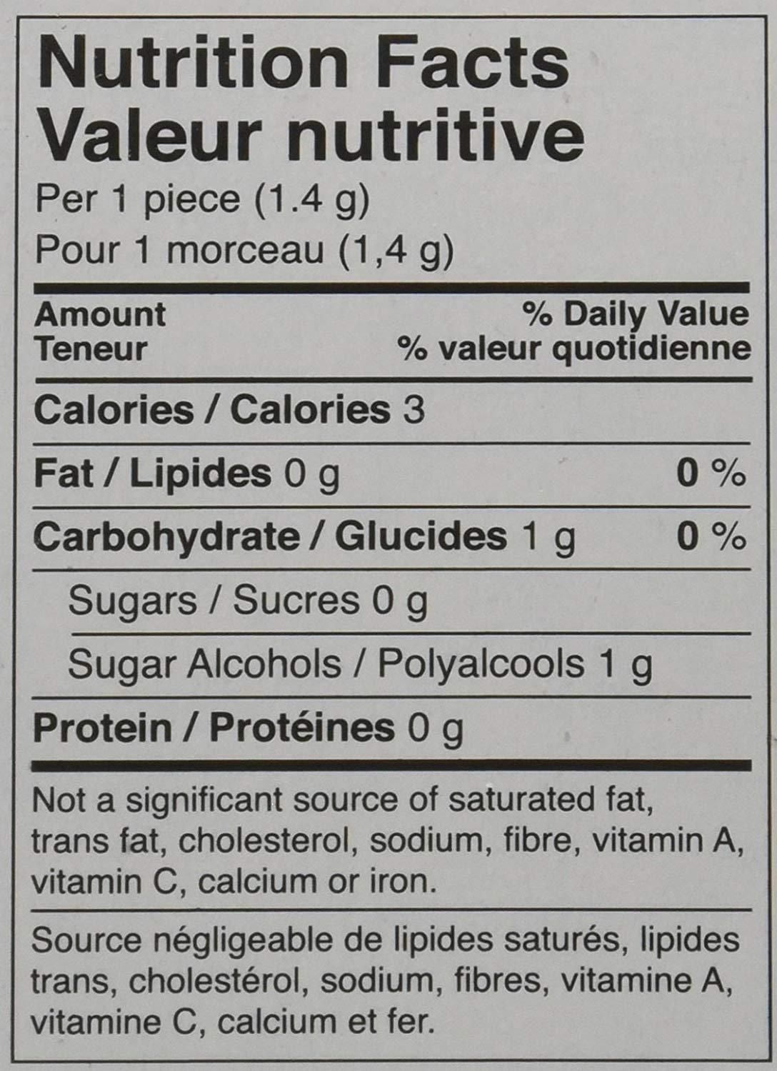 Dentyne Ice Intense, Sugar Free Gum, 4 Pack (12 pieces per pack), 48 count