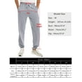 thumbnail image 3 of Purcoar Mens Pants Athletic Jogger Sweatpants with Pockets, 3 of 8