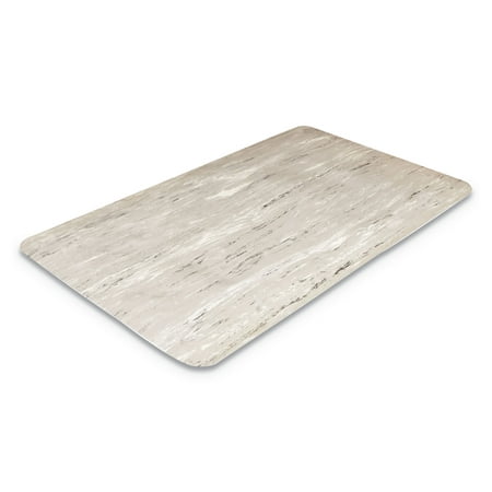 Crown Candy Mats & Matting Cushion-step Surface Mat, 36 X 60, Marbleized Rubber, Gray