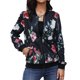 thumbnail image 2 of Chaqueta De Béisbol Con Estampado Floral Chaqueta De Béisbol Estampada De Manga Larga Chaqueta Estampada De Manga Larga Chaqueta De Béisbol Estampada Chaqueta De Béisbol ANGGREK Flor roja negra L, 2 of 6