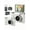 White, variant on 1080P HD Camera, 2.8'' Large LCD Rechargeable Camera With 32G Card, Taking Photos, Recording Videos And Funny Headshot, Birthday  And New Year Christma
