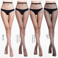 thumbnail image 2 of Calcetines de rejilla Jk calcetines de malla de seda negra pantalones huecos Europa y Estados Unidos sexy caliente delgado largo, 2 of 6