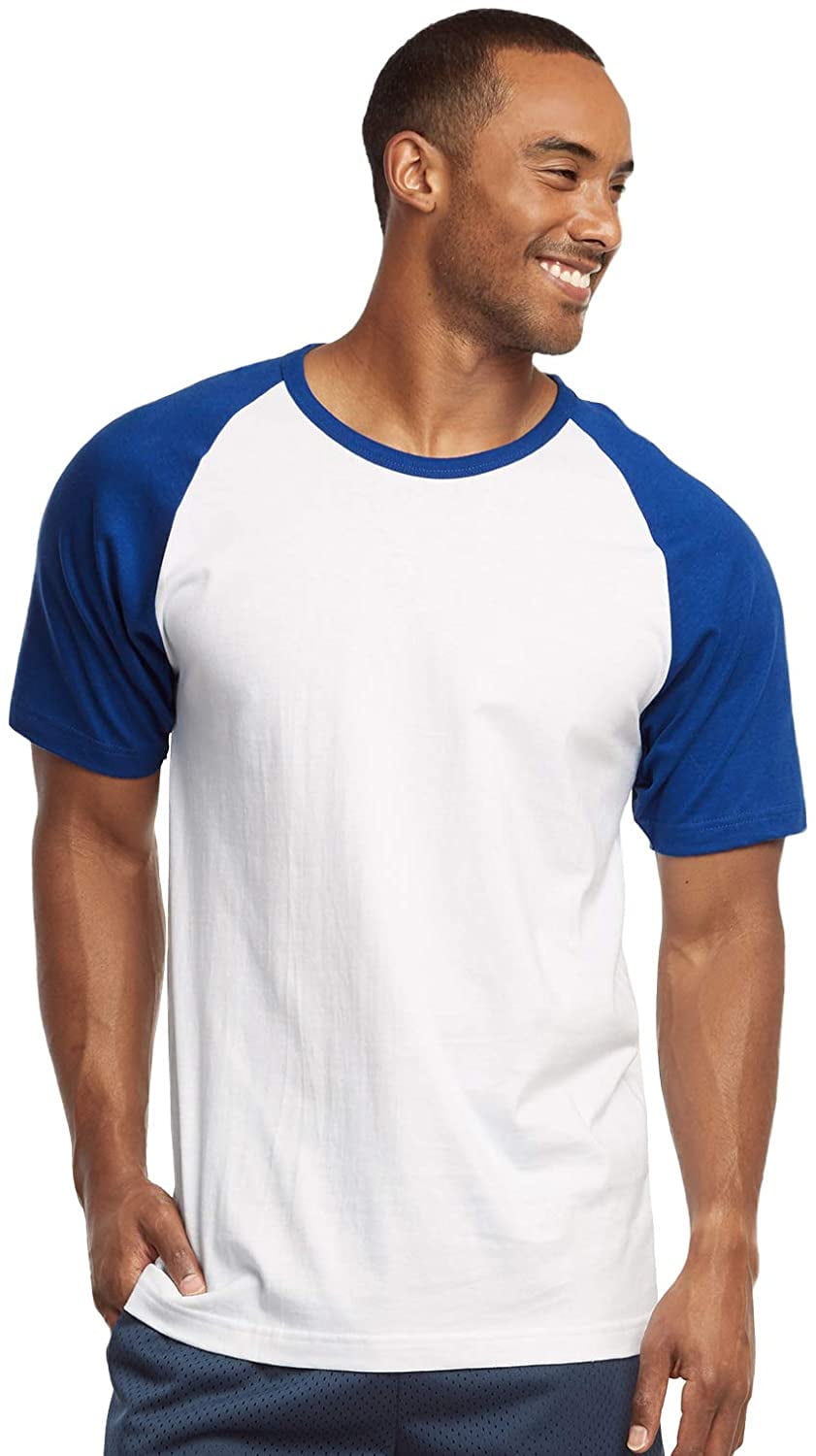 3 Packs of TOP PRO Men & Women Short Sleeve Baseball Raglan Tee Shirt